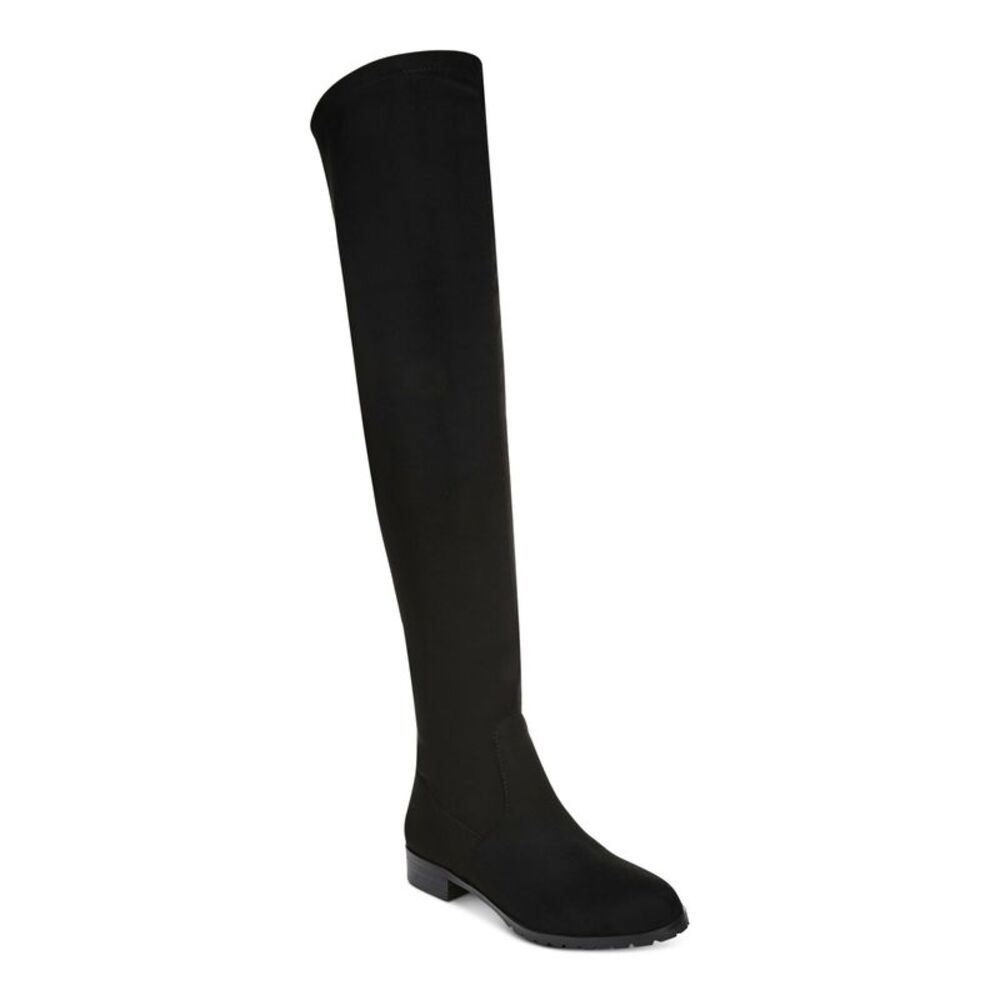 BAR III Womens Black Lug Sole Studded Taimi Round Toe Dress Boots Shoes 6.5 M